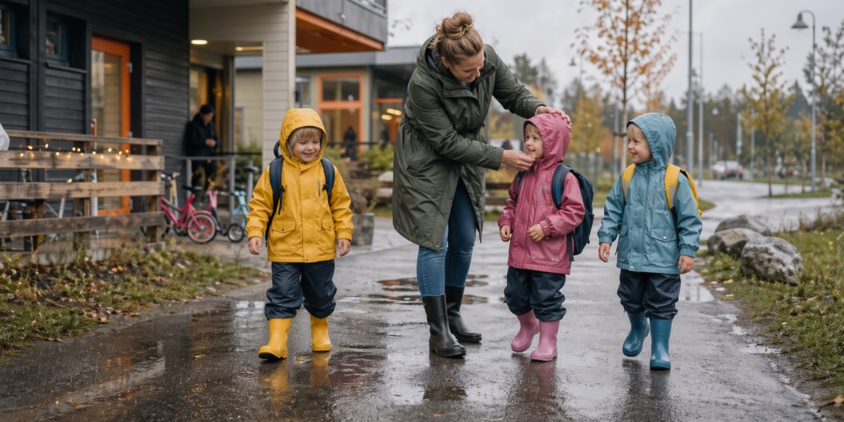 Pue lapsesi säänmukaisesti